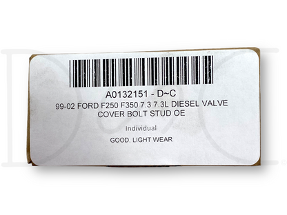 99-02 Ford F250 F350 7.3 7.3L Diesel Valve Cover Bolt Stud OE