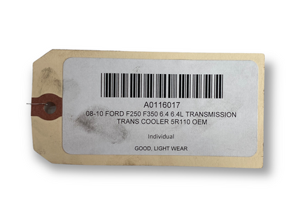 08-10 Ford F250 F350 6.4 6.4L Transmission Trans Cooler 5R110 OEM