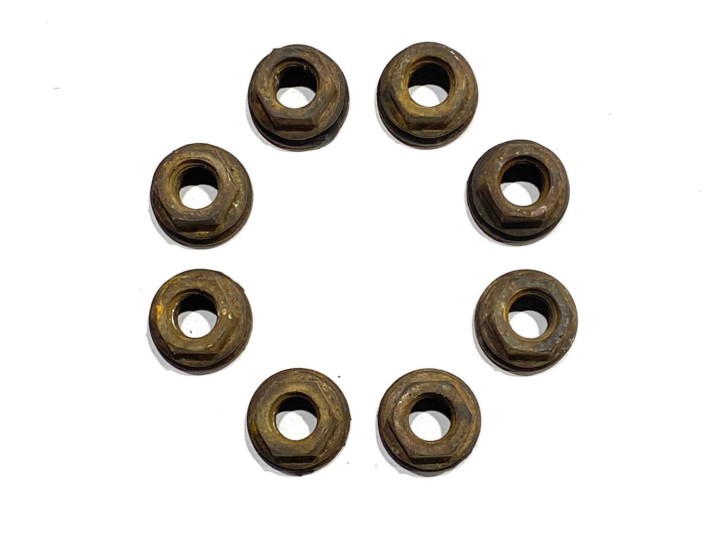 99-02 Ford F250 F350 F450 Lug Nut Set Of 8 Coarse Thread Lug Nuts 21mm Metric OE