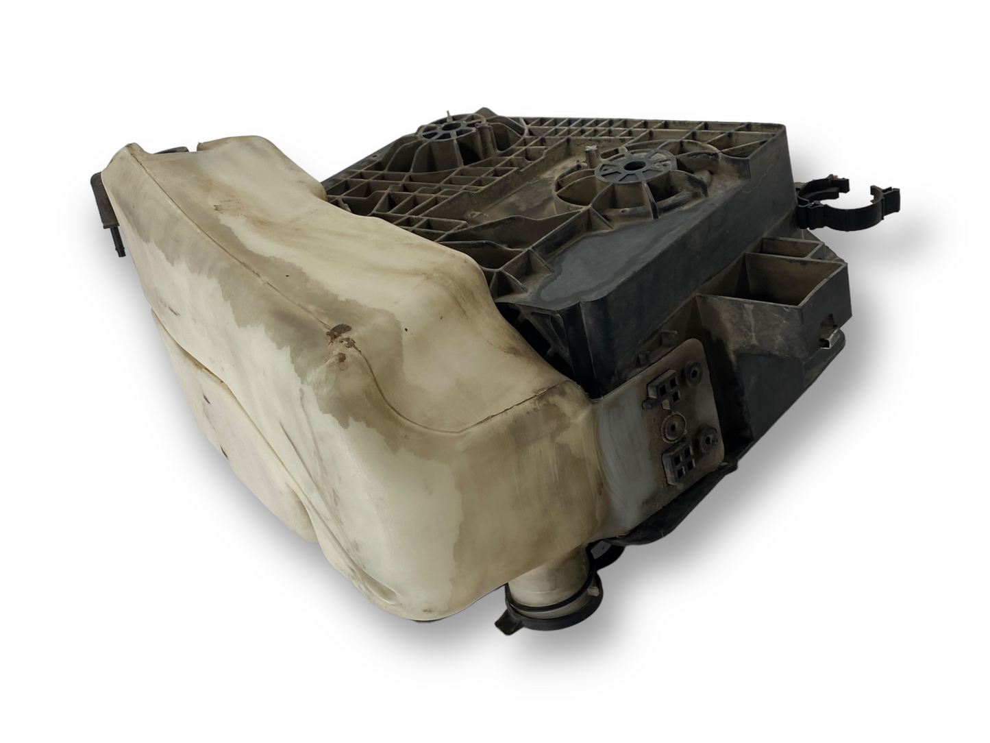 08-10 Ford F250 F350 Battery Tray Windshield Washer Fluid Tank Reservoir OEM