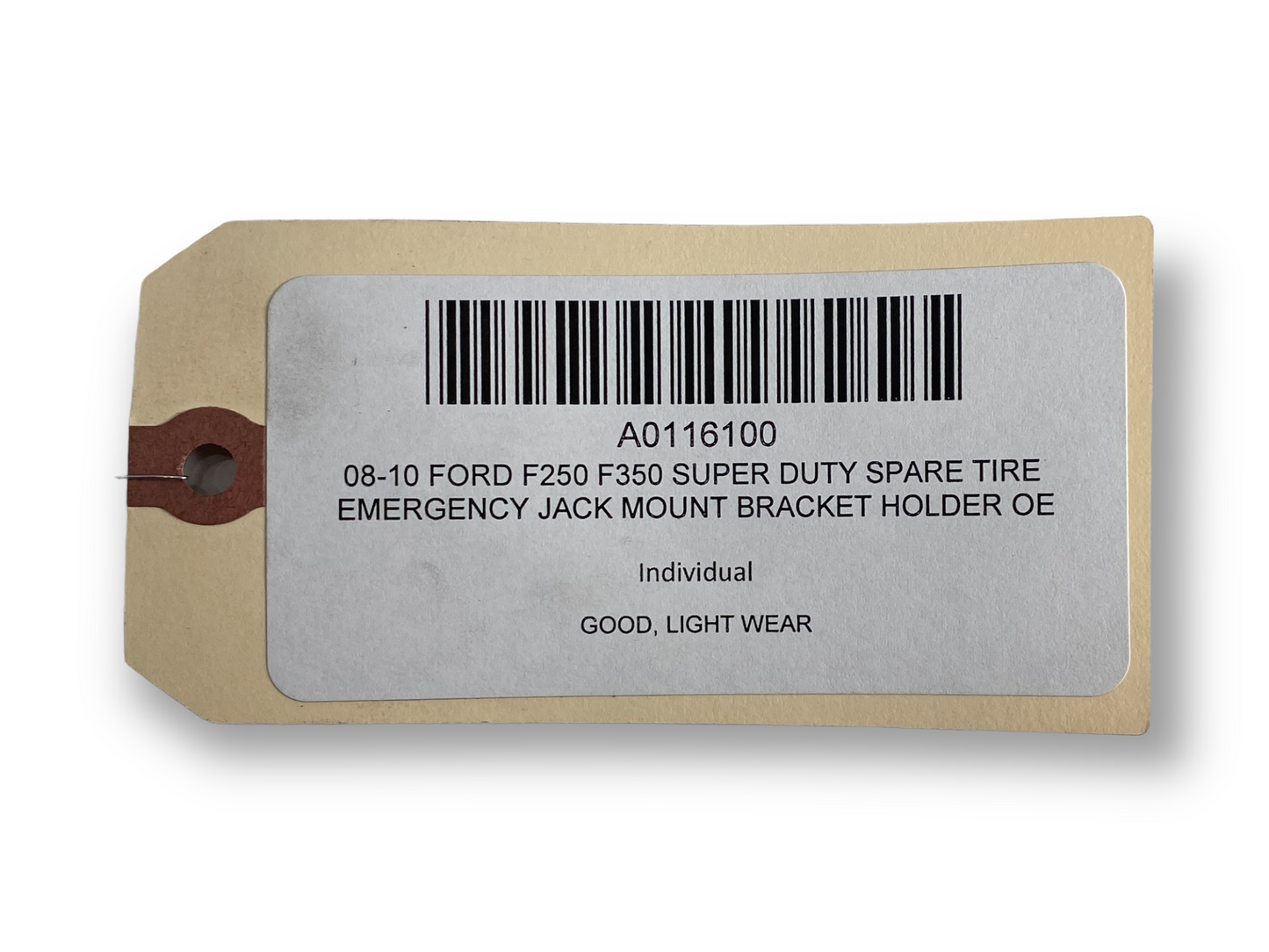 08-10 Ford F250 F350 Super Duty Spare Tire Emergency Jack Mount Bracket Holder OE