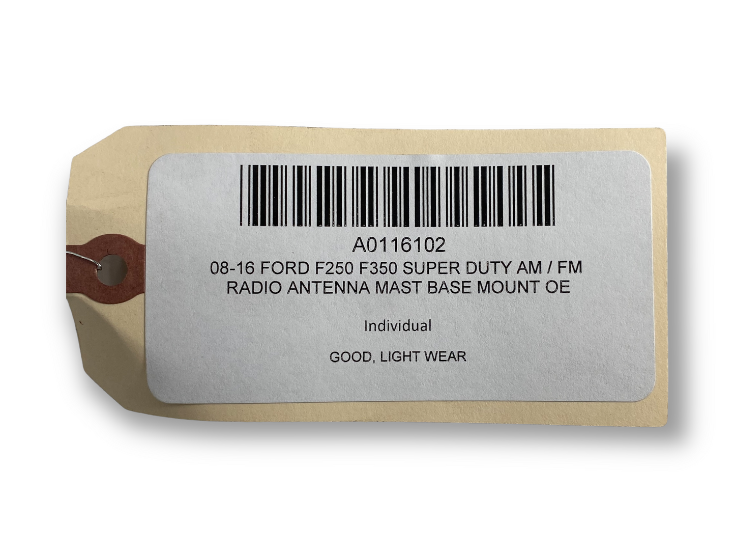 08-16 Ford F250 F350 Super Duty AM / FM Radio Antenna Mast Base Mount OE