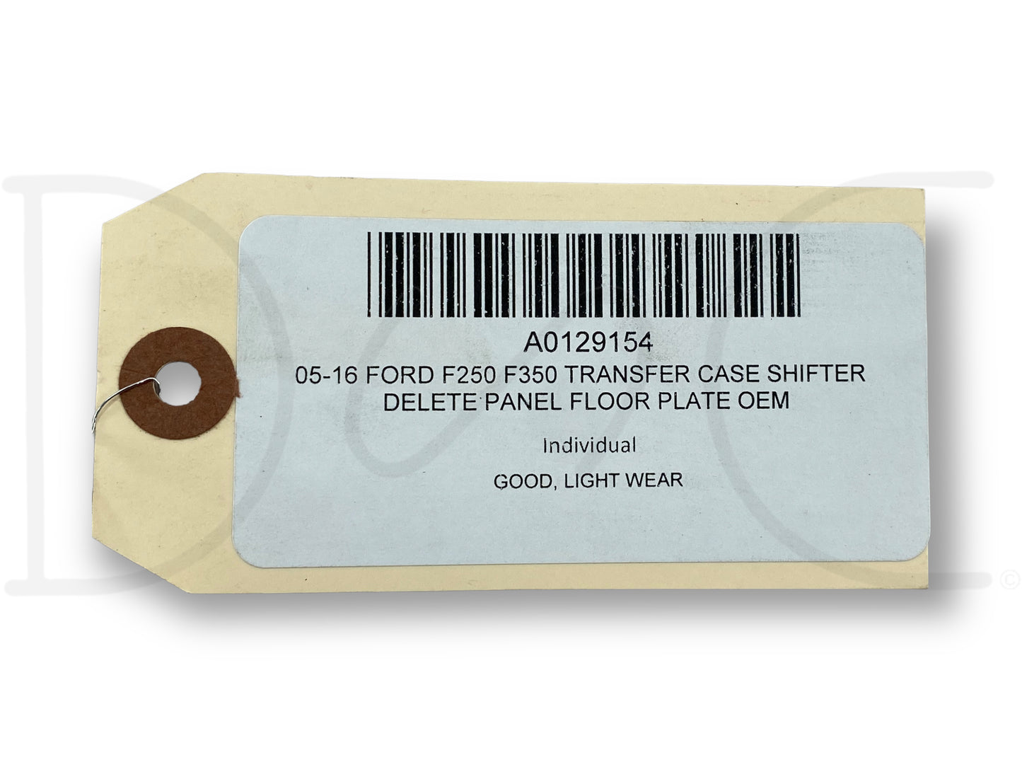 05-16 Ford F250 F350 Transfer Case Shifter Delete Panel Floor Plate OEM
