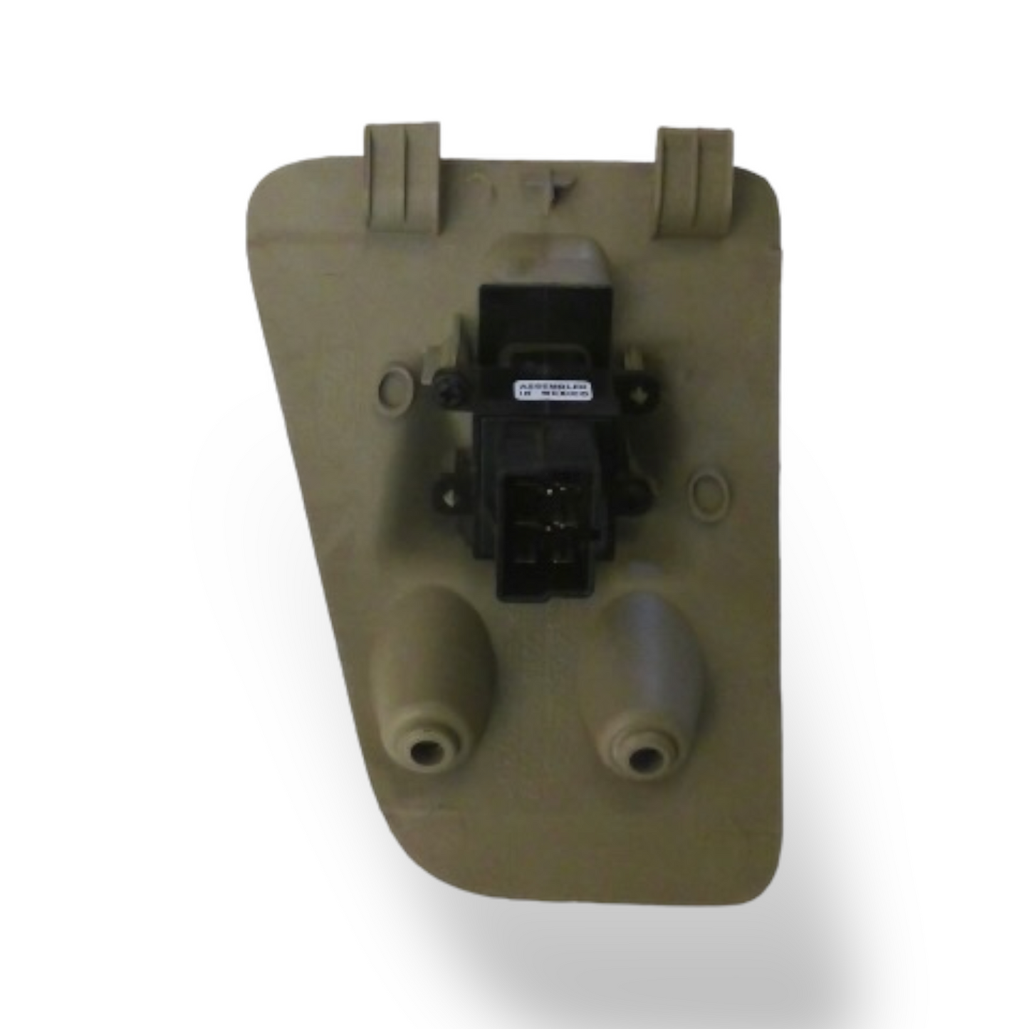 2006 Ford F450 OEM Fuel Tank Selector Switch / Trash Bag Hook Delete Panel